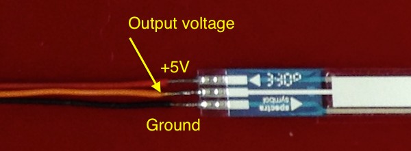 Linear potentiometer wiring
